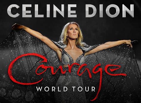 celine dion courage tour